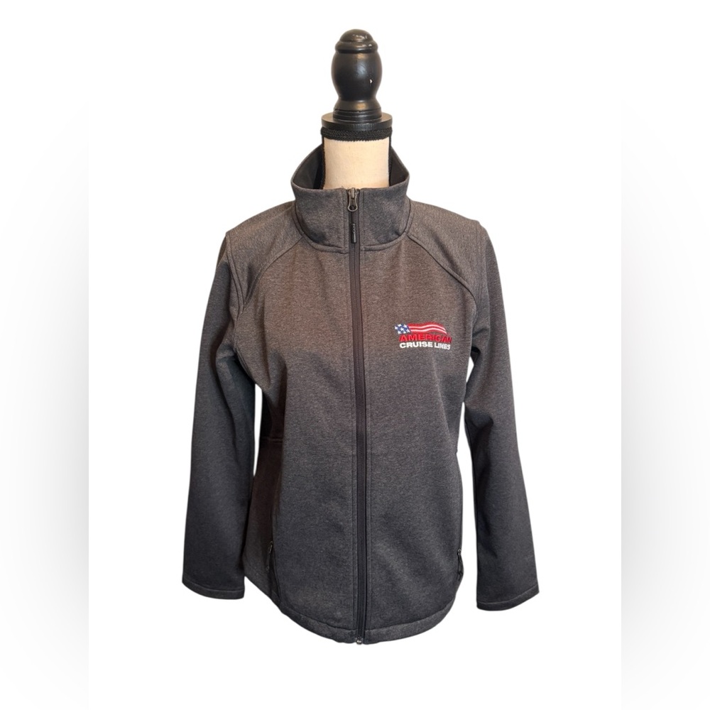 The North Face Grey Women's Soft Shell Jacket Sz L